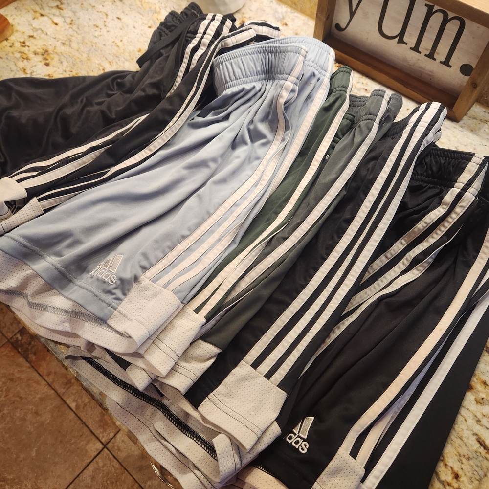 Adidas Multi-Color Shorts Collection 9 Pairs